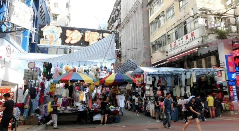 Sunny Day Hotel, Mong Kok Гонконг Екстер'єр фото